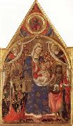 Antonio Fiorentino Madonna and Child with Saints oil on canvas